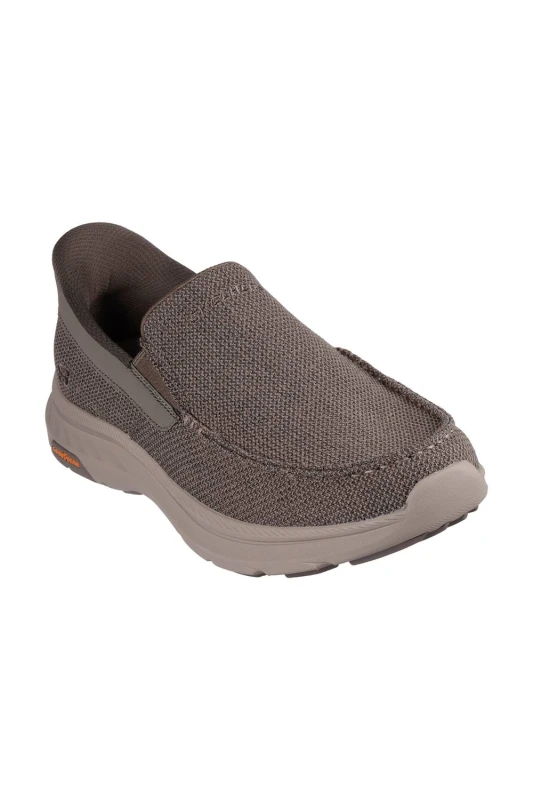 Image of Skechers Men Pollard Wilfred Shoe in Taupe Size: 8 Taupe 8 Male 198376686130