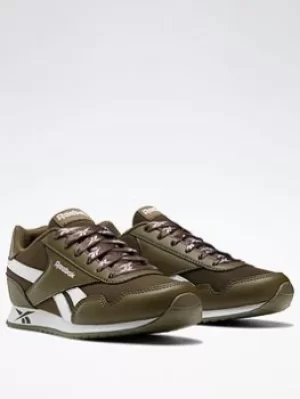Image of Reebok Royal Classic Jogger 3 Shoes, Navy/Blue/White, Size 5