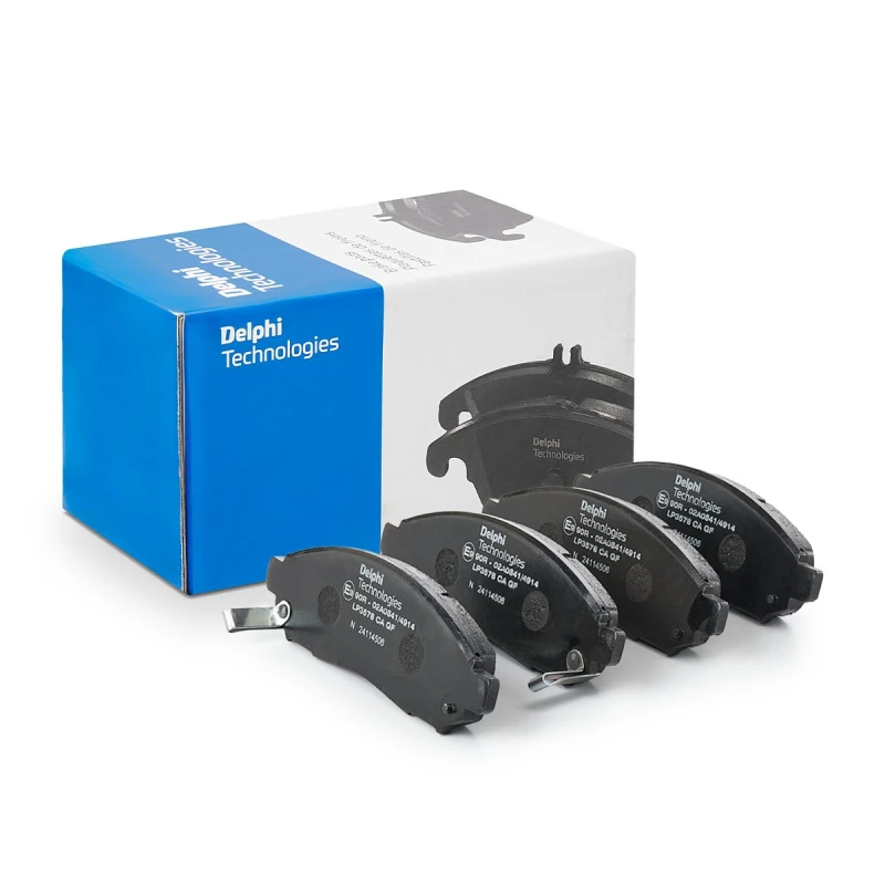 Image of DELPHI Brake pad set DELPHI LP3578