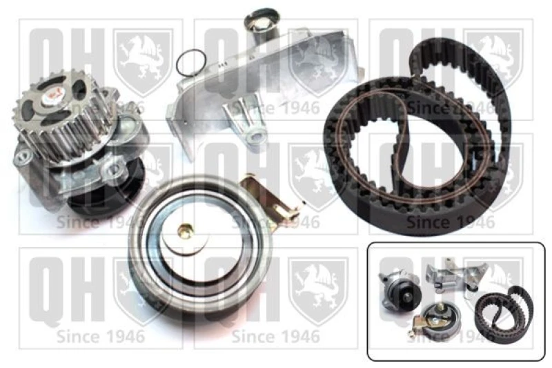 Image of QUINTON HAZELL Water pump and timing belt kit QUINTON HAZELL QBPK6410