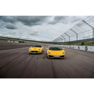 image of Buyagift Double Supercar Driving Blast with Free High Speed Passenger Experience - Special Offer