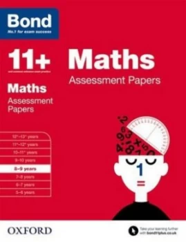 Image of Maths. 8-9 Years. Assessment Papers by J M Bond Book