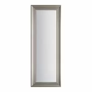 image of Crossland Grove Cheriton Full Length Mirror Brushed Steel - 480 x 1320mm