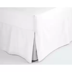 Image of Fitted Sheet Valance Single White