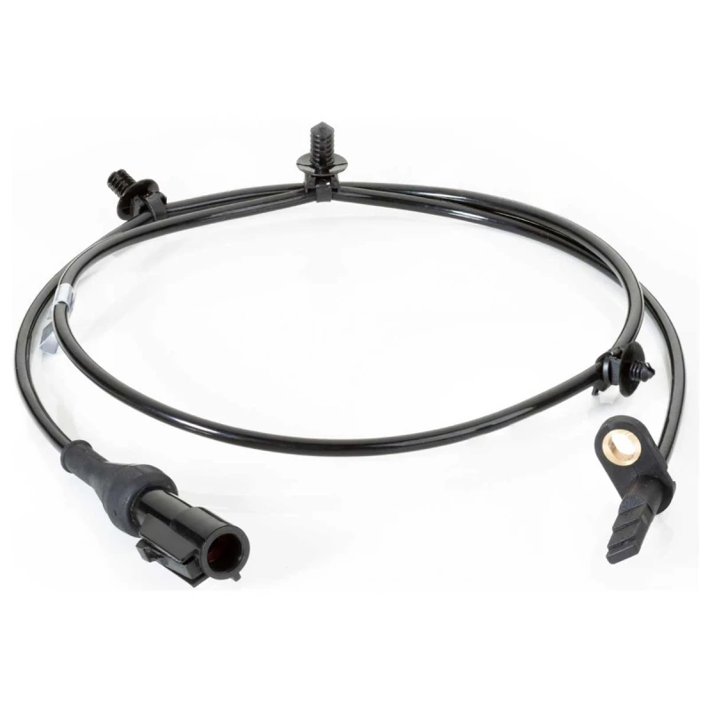 Image of HELLA 6PU 230 040-521 ABS Sensor Rear Axle, with holder Sensor,wheel speed (412)