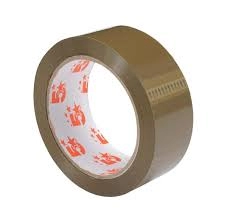 Image of 5 Star Office Packaging Tape Polypropylene 50mm x 66m Buff [Pack 6]