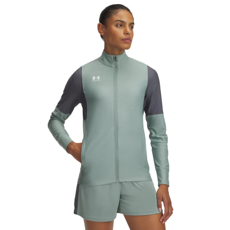 Image of Under Armour Challenger Track Jacket Green female 4-6