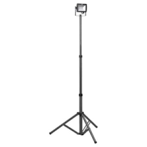 Image of Genuine SEALEY LED098 Telescopic Floodlight 10W SMD LED 230V