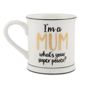 image of Sass & Belle Mum Superpower Mug