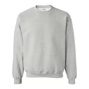 Image of Gildan Heavy Blend Unisex Adult Crewneck Sweatshirt (XL) (Ash)