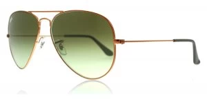 image of Ray-Ban RB3025 Sunglasses Shiny Medium Bronze 9002A6 55mm