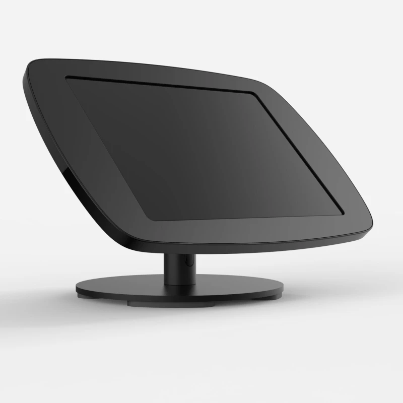 Image of Bouncepad Original Twist-Mini + Counter Base Microsoft Surface Pro 8/9/10/11 (2021 to 2024) Black Exposed Front Camera and Home Button