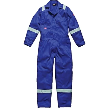 Image of WD2279LW Cotton Royal Blue Coverall - 3XL 56-58R - Dickies