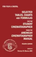 Image of selected tables charts and formulas for the student cinematographer 4th ed