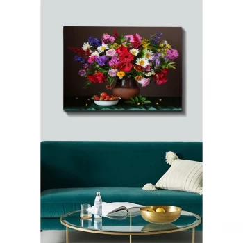 Image of Kanvas Tablo (70 x 100) - 85 Multicolor Decorative Canvas Painting