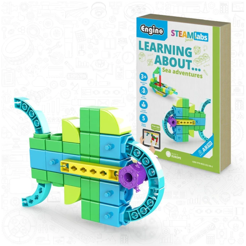 Image of Engino Stem Labs - Learning about sea adventures Blue unisex