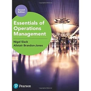 Image of Essentials of Operations Management Paperback / softback 2018