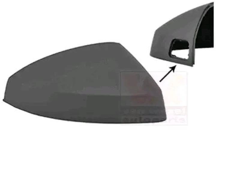 Image of VAN WEZEL 0335844 Cover, outside mirror * HAGUS * Right, primed Cover,outside mirror (23)