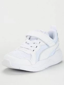 Image of Puma X-Ray AC Childrens Trainers - White/White, Size 13