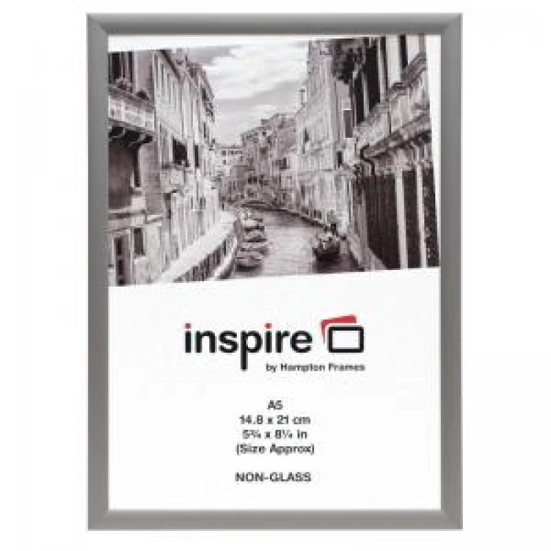 Image of Photo Album Hampton Frames Aluminium A5 Non Glass Frame ALI9A5NG