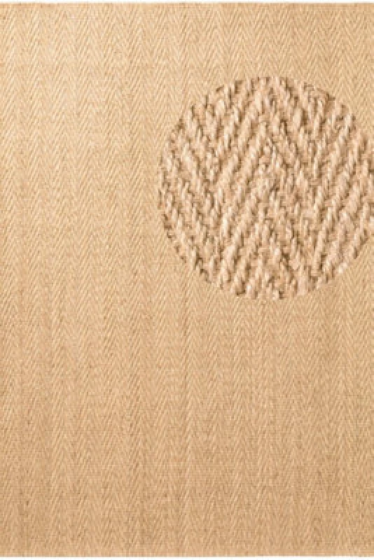 Image of The Rugs Villeroy & Boch 1851 Jute Rug Mirabelle Handwoven Chevron In Gold