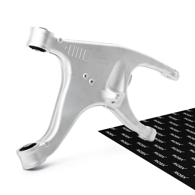 Image of RIDEX 273C2756 Suspension arm Control Arm, Aluminium, Rear Axle Left, with rubber mount Aluminium Track Control Arm (273)