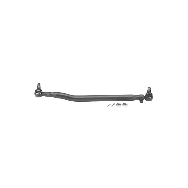 Image of FEBI BILSTEIN 15135 Centre Rod Assembly Front Axle, with crown nut, OE Turbo NEW Centre Rod Assembly (285)