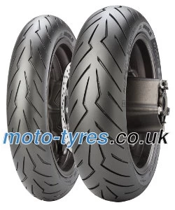 Image of Pirelli Diablo Rosso Scooter ( 130/70-13 RF TL 63P Rear wheel, M/C )