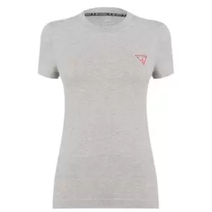 Image of Guess Triangle T-Shirt - Grey