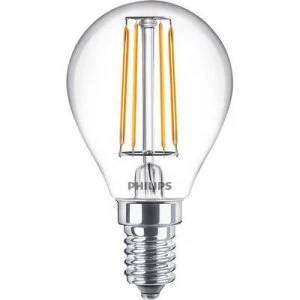 Image of Philips Lighting LED (monochrome) EEC A++ (A++ - E) E14 Arbitrary 4.3 W = 40 W Warm white (Ø x L) 45mm x 82mm