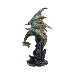 Image of Green Hear Me Roar Dragon Figurine