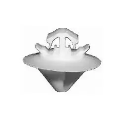 Image of ROMIX Clip, trim-/protection strip C40338 FIAT,PEUGEOT,TOYOTA,Doblo Cargo (223_),Doblo Kombi (119_, 223_),Doblo Kombi (263_)
