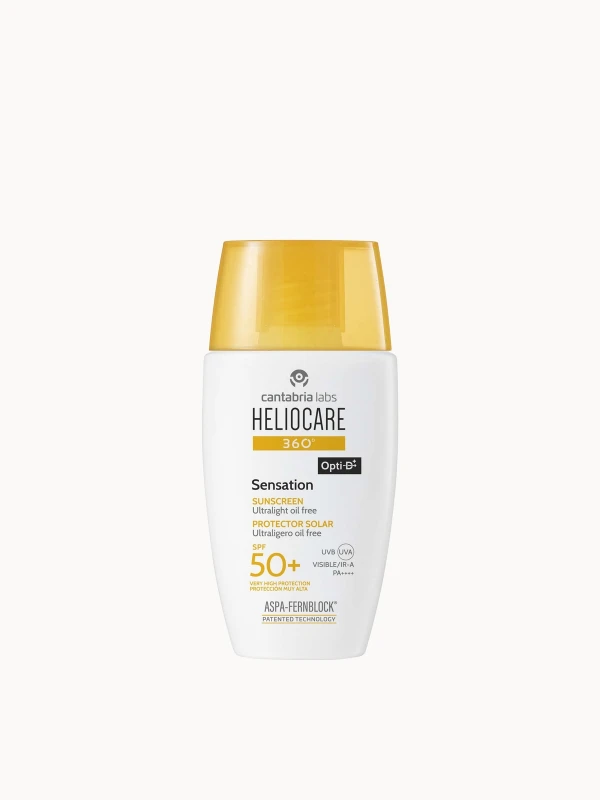 Image of Heliocare 360 Sensation SPF50+ - Broad-Spectrum Sun Protection - Suitable for All Skin Types- Face the Future