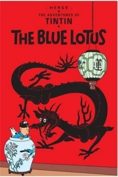 Image of The Blue Lotus by Herg Book