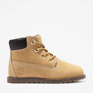 Timberland Pokey Pine 6" Boot For Toddler In Yellow Yellow Kids, Size 10