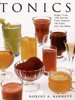 Image of Tonics by Robert a Barnett Book