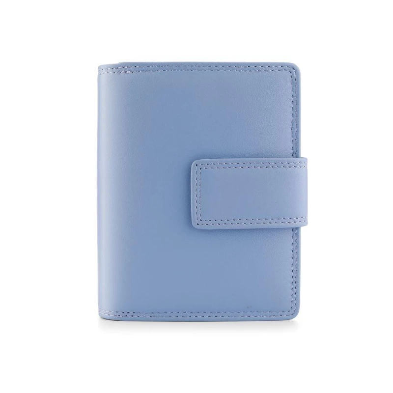 Image of PRIMEHIDE 'Verona' Leather Coin Purse Blue