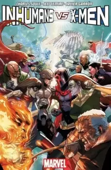 Image of Inhumans vs X-Men by Jeff Lemire