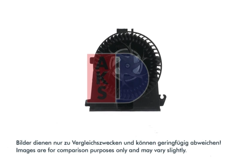 Image of AKS DASIS 740934N Blower Motor for vehicles without automatic climate control, for right-hand drive vehicles Interior Blower (2669)