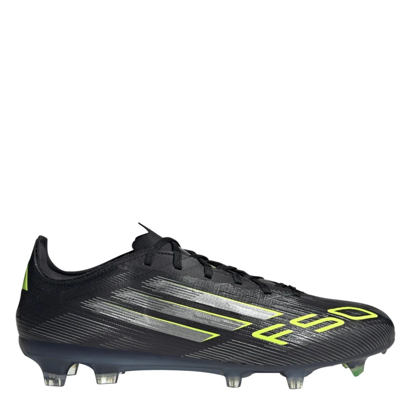 Image of adidas F50 Pro Adults Firm Ground Football Boots Black/Lemon male 7 (40.7)