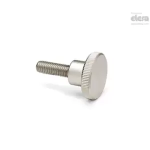 Image of ELESA Knurled grip knob-DIN 464-M4-12-NI