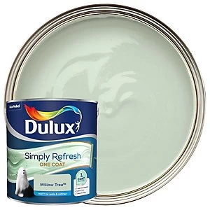 image of Dulux Simply Refresh One Coat Willow Tree Matt Emulsion Paint 2.5L