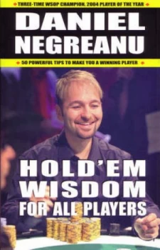 Image of Holdem Wisdom for All Players by Daniel Negreanu Paperback