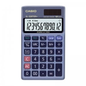 image of Casio Pocket Calculator with Tax Function SL320TER