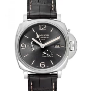 Image of Luminor Due GMT Power Reserve Automatic Grey Dial 45mm Mens Watch