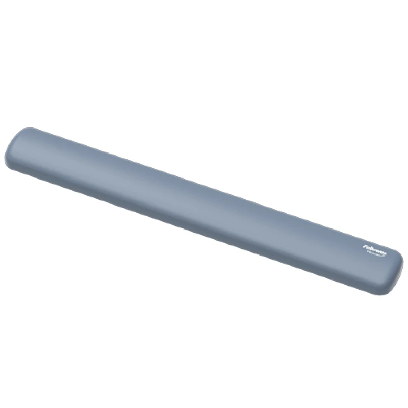 Image of FELLOWES Breyta Silicone Keyboard Wrist Rest - Marine, Blue 043859812356