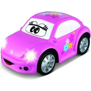 image of BB Junior VW Volkswagen Easy Play Radio Controlled Toy Car (Pink)