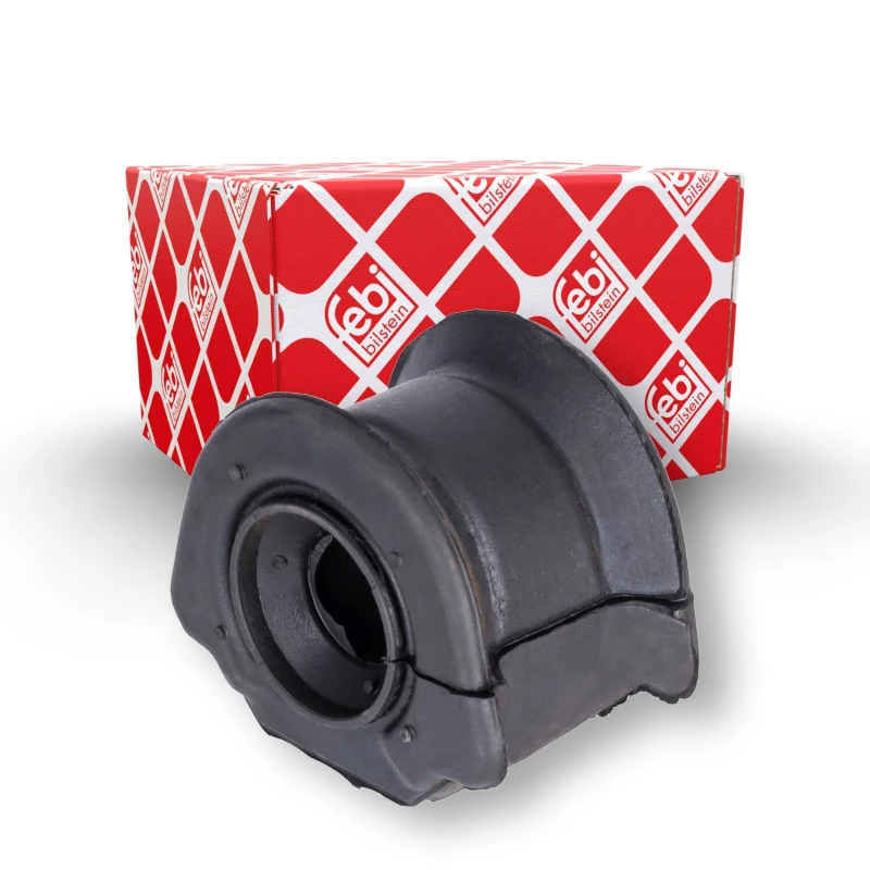 Image of FEBI BILSTEIN 14527 Stabilizer Bushes Front Axle, Elastomer Elastomer Anti-roll Bar Bush Kit (1334)