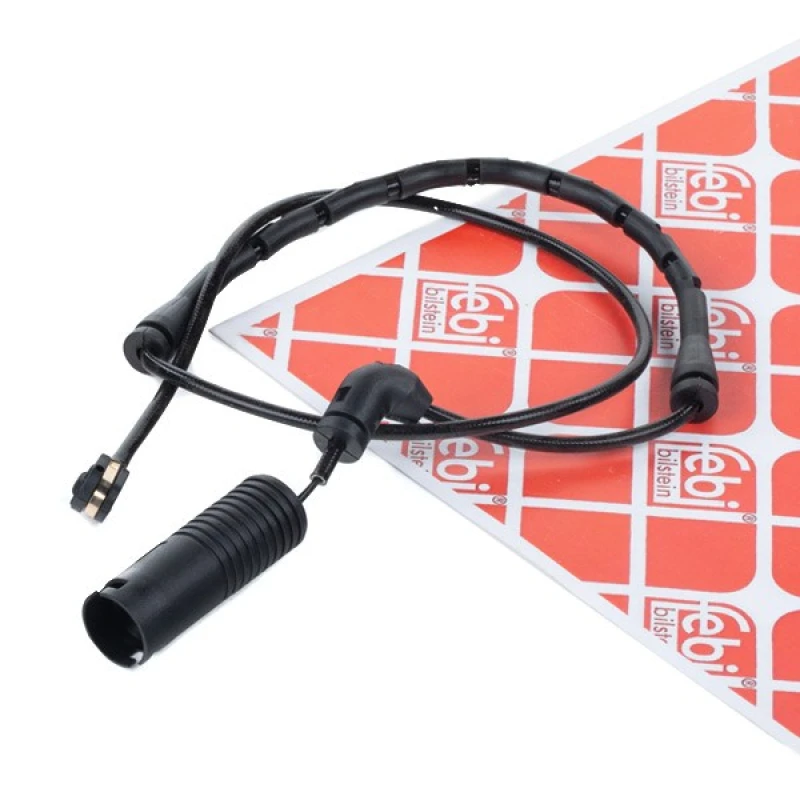 Image of FEBI BILSTEIN 17952 Brake Pad Wear Sensor Front Axle Right Warning Contact,brake pad wear (407)