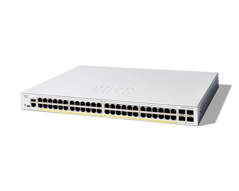 Image of Cisco Catalyst 1300 48p GE Full PoE 4x10G SFP+ C1300-48FP-4X